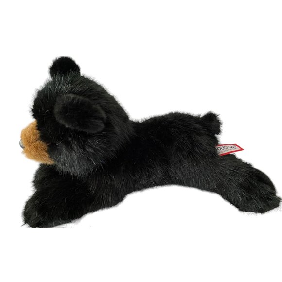 13" Black Bear Douglas Plush Stuffed Animal Cuddle - Picture 5 of 5